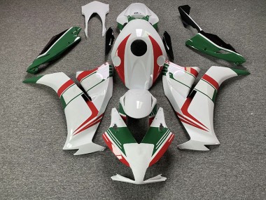 12-16 Rot Glänzend & Grün CBR1000RR Motorrad Verkleidung