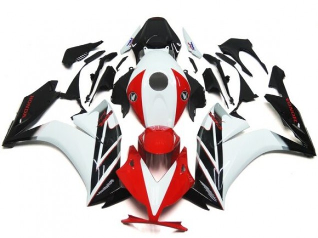 12-16 Schwarz & Rot / Glänzend Weiß CBR1000RR Motorrad Verkleidung 12-16 Schwarz & Rot / Glänzend Weiß CBR1000RR Motorrad Verkleidung