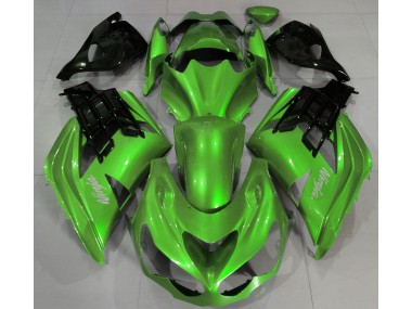 12-21 Flüssiges Grün ZX14R Motorrad Verkleidung