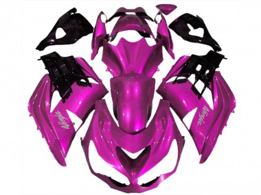 12-21 Pink ZX14R Motorrad Verkleidung
