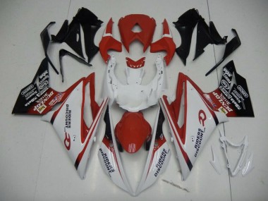 13-16 Rot Schwarz Fade Daytona 675 Motorrad Verkleidung