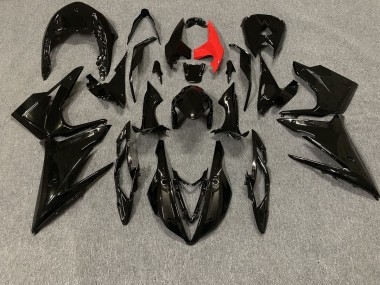 13-16 Schwarz Glänzend Daytona 675 Motorrad Verkleidung