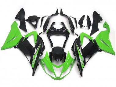13-18 Grün & Schwarz Leuchtend OEM-Stil ZX6R Motorrad Verkleidung