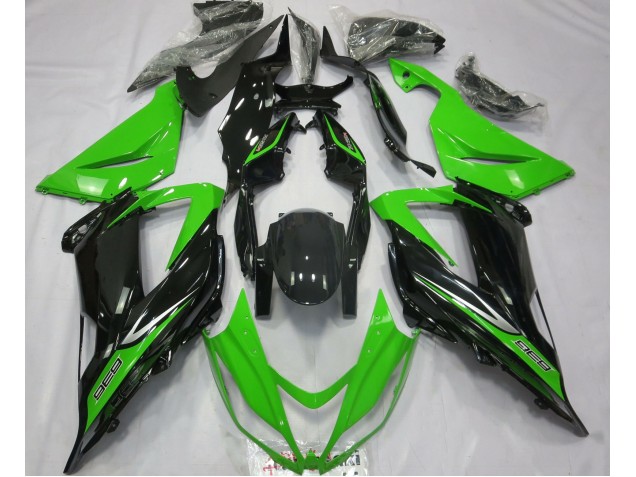 13-18 Grün & Schwarz ZX6R Motorrad Verkleidung 13-18 Grün & Schwarz ZX6R Motorrad Verkleidung