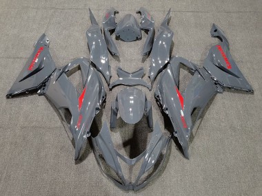 13-18 Nardo & Rot ZX6R Motorrad Verkleidung