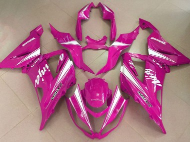 13-18 Rosa Ninja ZX6R Motorrad Verkleidung