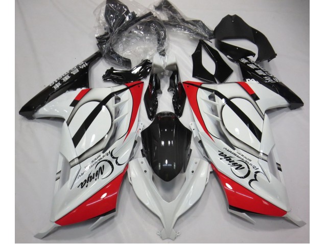 13-18 Rot & Weiß Ninja 300 Motorrad Verkleidung