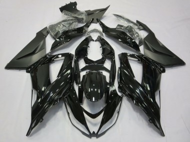 13-18 Schlichte Glanz ZX6R Motorrad Verkleidung