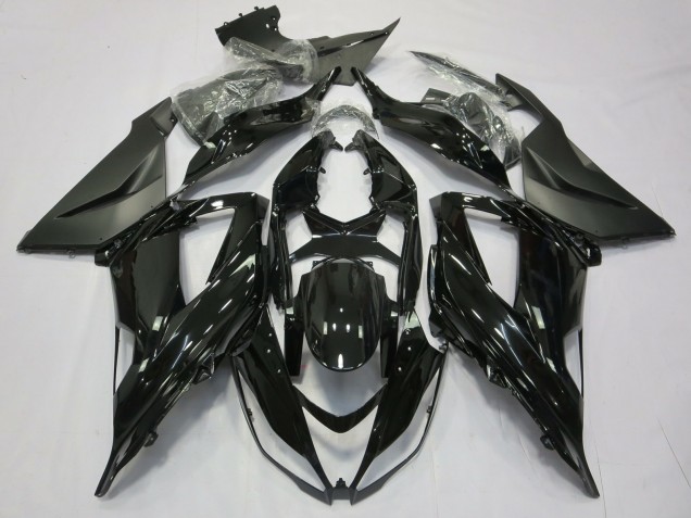 13-18 Schlichte Glanz ZX6R Motorrad Verkleidung 13-18 Schlichte Glanz ZX6R Motorrad Verkleidung