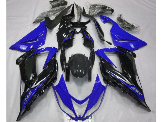 13-18 Schwarz & Blau ZX6R Motorrad Verkleidung 13-18 Schwarz & Blau ZX6R Motorrad Verkleidung