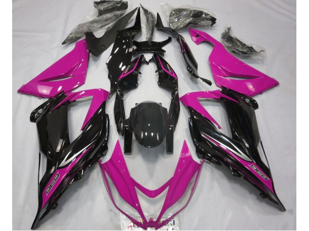 13-18 Schwarz & Pink ZX6R Motorrad Verkleidung 13-18 Schwarz & Pink ZX6R Motorrad Verkleidung