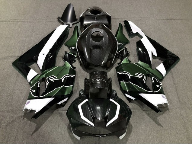 13-23 Custom Grün Carbonfaser Bull CBR600RR Motorrad Verkleidung 13-23 Custom Grün Carbonfaser Bull CBR600RR Motorrad Verkleidung