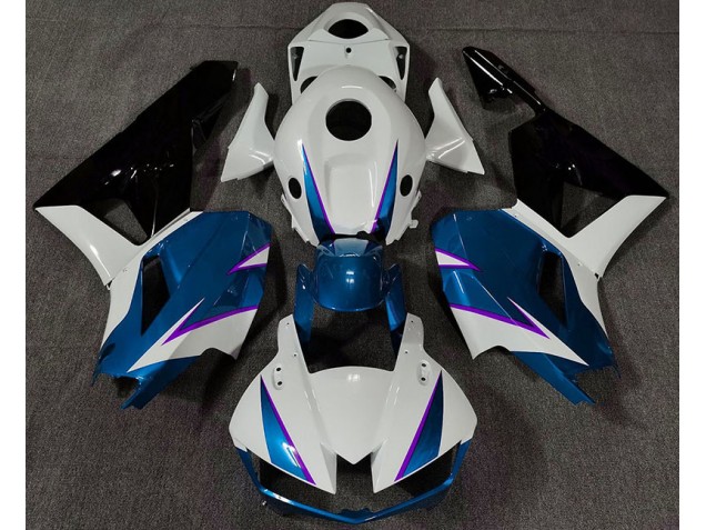 13-23 Glänzend Blau Weiß & Lila CBR600RR Motorrad Verkleidung