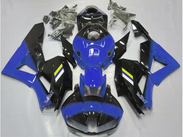 13-23 Glänzend Blau & Schwarz Design CBR600RR Motorrad Verkleidung 13-23 Glänzend Blau & Schwarz Design CBR600RR Motorrad Verkleidung