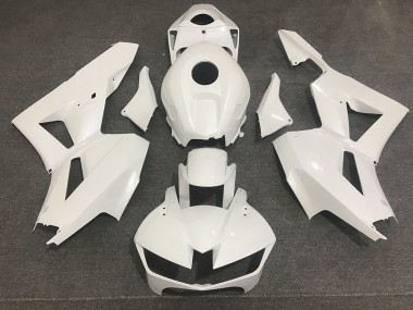 13-23 Glänzend Weiß CBR600RR Motorrad Verkleidung