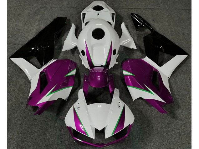 13-23 Glanzrosa Weiß & Grün CBR600RR Motorrad Verkleidung 13-23 Glanzrosa Weiß & Grün CBR600RR Motorrad Verkleidung