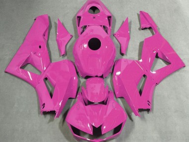 13-23 Glanzrosa Schlicht CBR600RR Motorrad Verkleidung