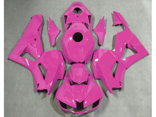 13-23 Glanzrosa Schlicht CBR600RR Motorrad Verkleidung
