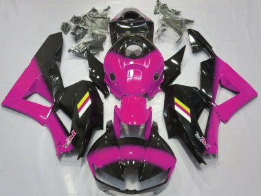 13-23 Glanzrosa & Schwarz Verblassend CBR600RR Motorrad Verkleidung