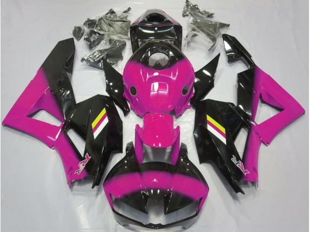 13-23 Glanzrosa & Schwarz Verblassend CBR600RR Motorrad Verkleidung 13-23 Glanzrosa & Schwarz Verblassend CBR600RR Motorrad Verkleidung