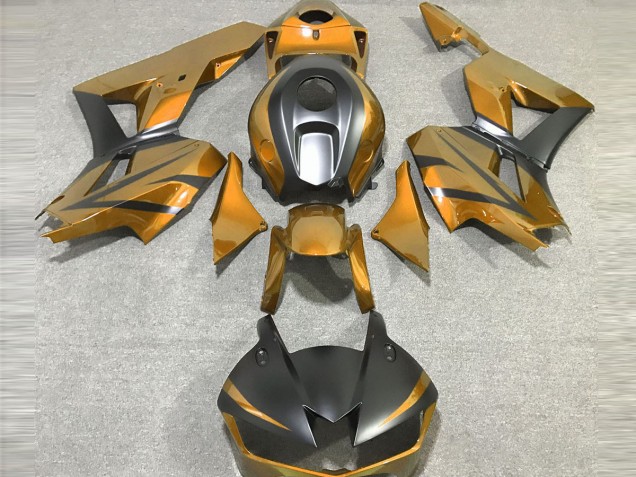 13-23 Gold & Matt Schwarz CBR600RR Motorrad Verkleidung
