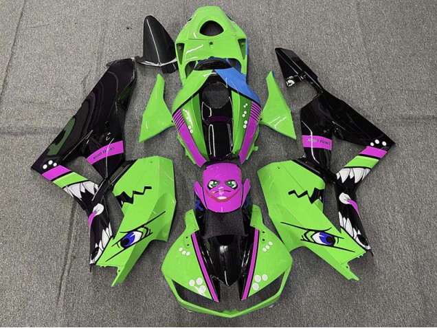 13-23 Grüner Hai CBR600RR Motorrad Verkleidung 13-23 Grüner Hai CBR600RR Motorrad Verkleidung