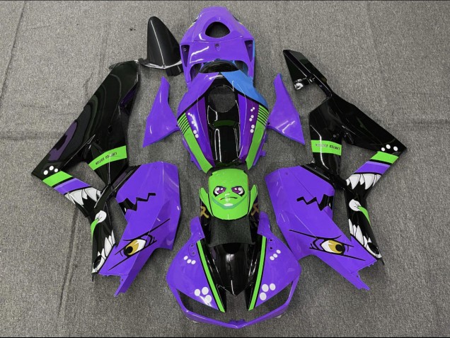 13-23 Lila Hai CBR600RR Motorrad Verkleidung 13-23 Lila Hai CBR600RR Motorrad Verkleidung