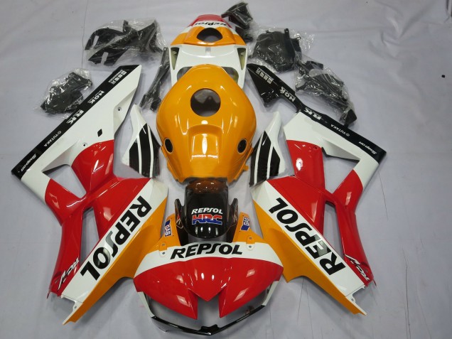 13-23 Weiß Repsol CBR600RR Motorrad Verkleidung 13-23 Weiß Repsol CBR600RR Motorrad Verkleidung