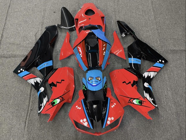 13-23 Rot Hai CBR600RR Motorrad Verkleidung 13-23 Rot Hai CBR600RR Motorrad Verkleidung