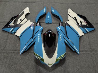 15-17 Hellblau OEM Stil Ducati 959 1299 Motorrad Verkleidung