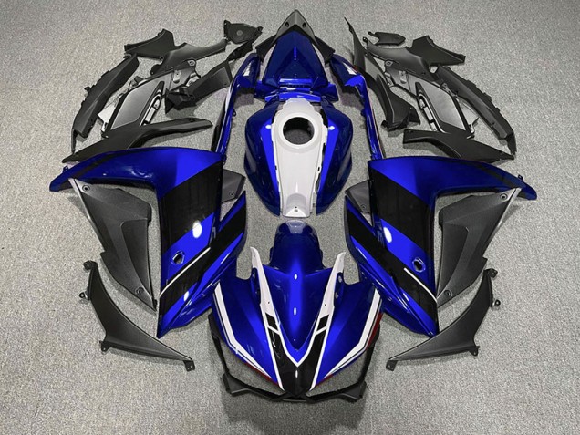15-18 Blau Schwarz & Weiß R3 Motorrad Verkleidung 15-18 Blau Schwarz & Weiß R3 Motorrad Verkleidung