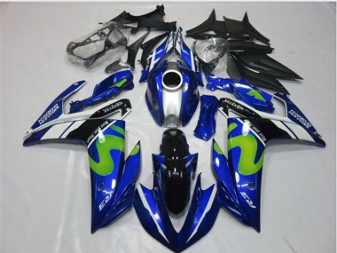 15-18 Movistar R3 Motorrad Verkleidung