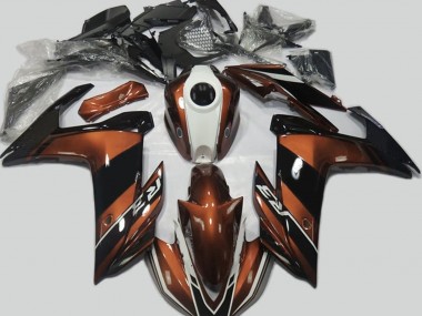 15-18 Orange & Schwarz Glänzend R3 Motorrad Verkleidung
