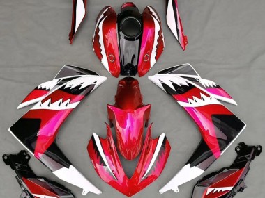 15-18 Rot Hai R3 Motorrad Verkleidung
