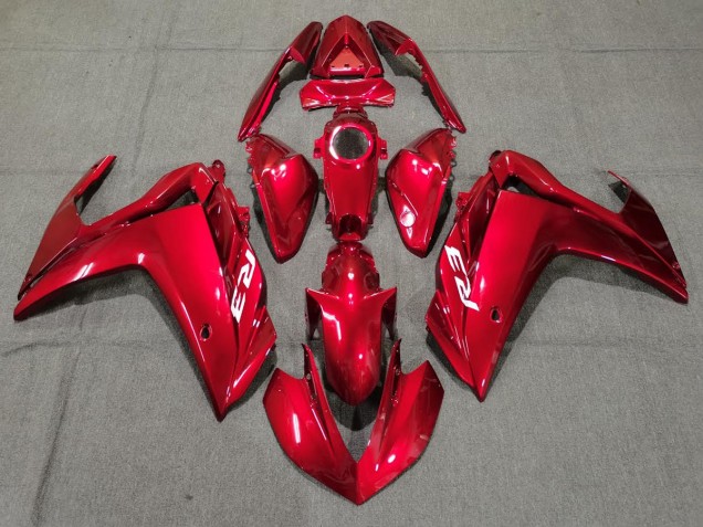 15-18 Vollglanz Rot R3 Motorrad Verkleidung