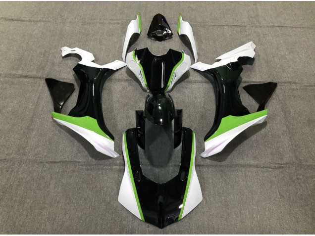 15-19 Grün Schwarz & Weiß R1 Motorrad Verkleidung