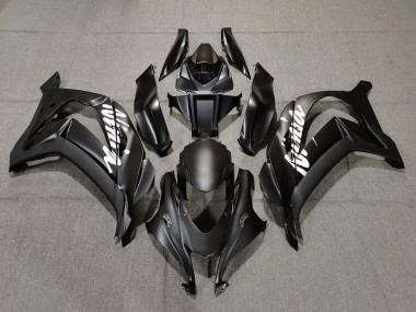 16-19 Matt Schwarz Mit Weiß ZX10R Motorrad Verkleidung
