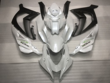 16-19 Perlweiß & Grün ZX10R Motorrad Verkleidung