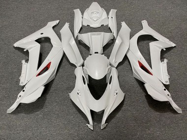 16-19 Perlweiß Rot Rand ZX10R Motorrad Verkleidung
