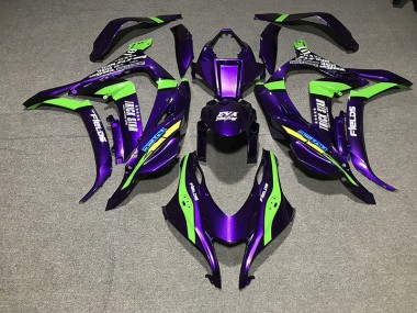 16-19 Perlviolett Trickstar ZX10R Motorrad Verkleidung