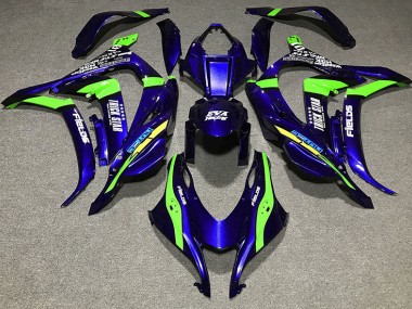 16-19 Tiefes Blau Trickstar ZX10R Motorrad Verkleidung