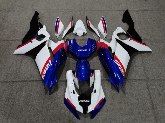 17-21 Blauweiß & Rot R6 Motorrad Verkleidung 17-21 Blauweiß & Rot R6 Motorrad Verkleidung