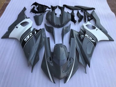 17-21 Nardo Grau & Weiß R6 Motorrad Verkleidung