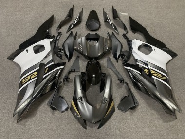 17-21 Rotgussgrau & Gold R6 Motorrad Verkleidung