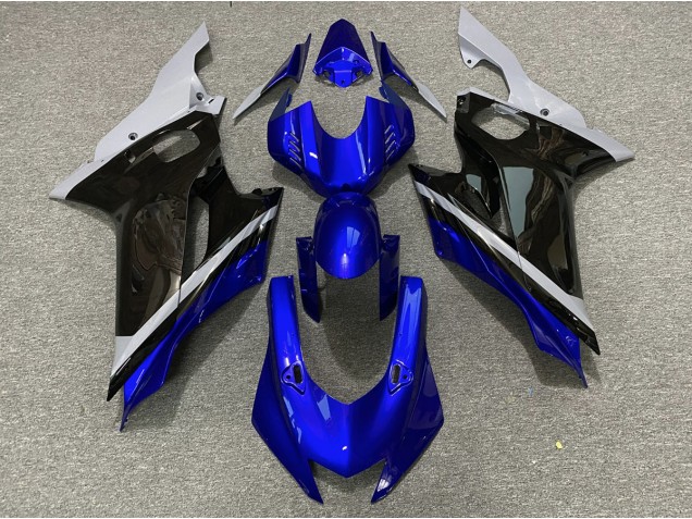 17-21 Zement Schwarz & Blau R6 Motorrad Verkleidung 17-21 Zement Schwarz & Blau R6 Motorrad Verkleidung