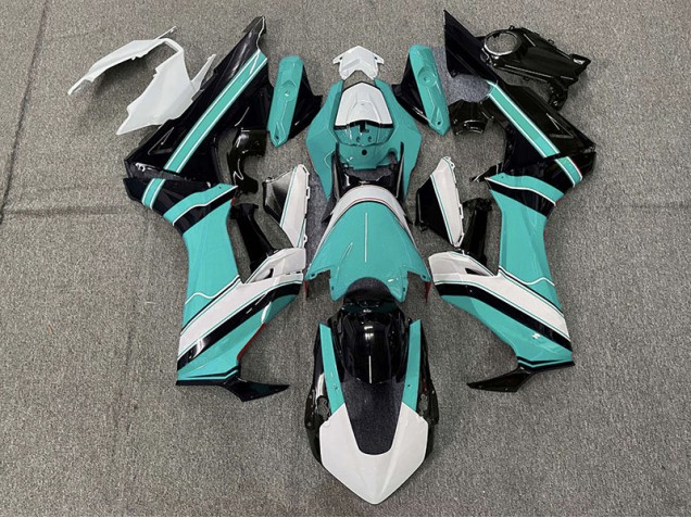17-23 Glänzend Cyan Weiß & Schwarz CBR1000RR Motorrad Verkleidung 17-23 Glänzend Cyan Weiß & Schwarz CBR1000RR Motorrad Verkleidung