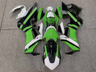 17-23 Glänzend Grün Weiß & Schwarz CBR1000RR Motorrad Verkleidung