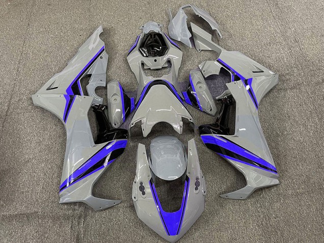 17-23 Nardo Mit Blauen Streifen CBR1000RR Motorrad Verkleidung 17-23 Nardo Mit Blauen Streifen CBR1000RR Motorrad Verkleidung