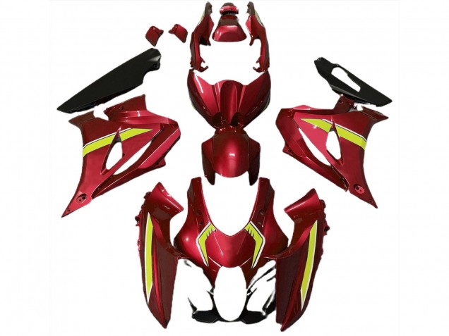 17-23 Rot Stil GSXR 1000 Motorrad Verkleidung 17-23 Rot Stil GSXR 1000 Motorrad Verkleidung
