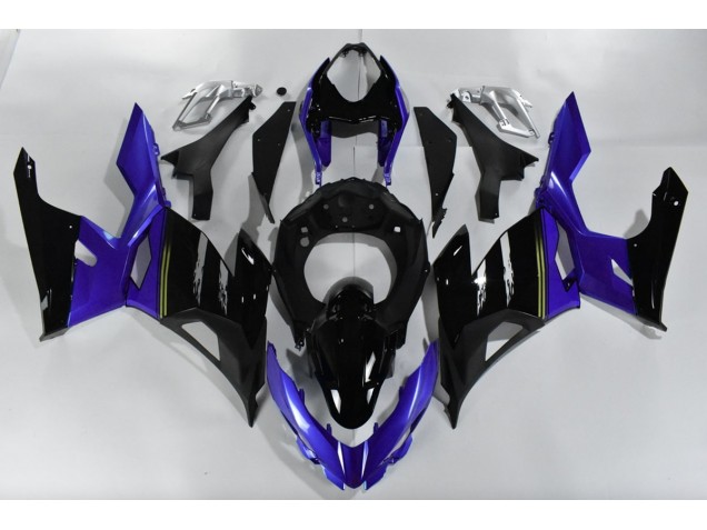18-23 Lila & Schwarz Ninja 400 Motorrad Verkleidung